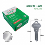 Llave P/Hacer Copia Izquierda Shalage 6P -0,25